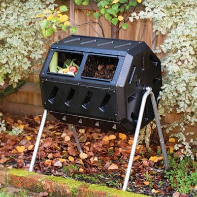 Life Changing Composting Ideas - Dual Chamber Tumbling Composter