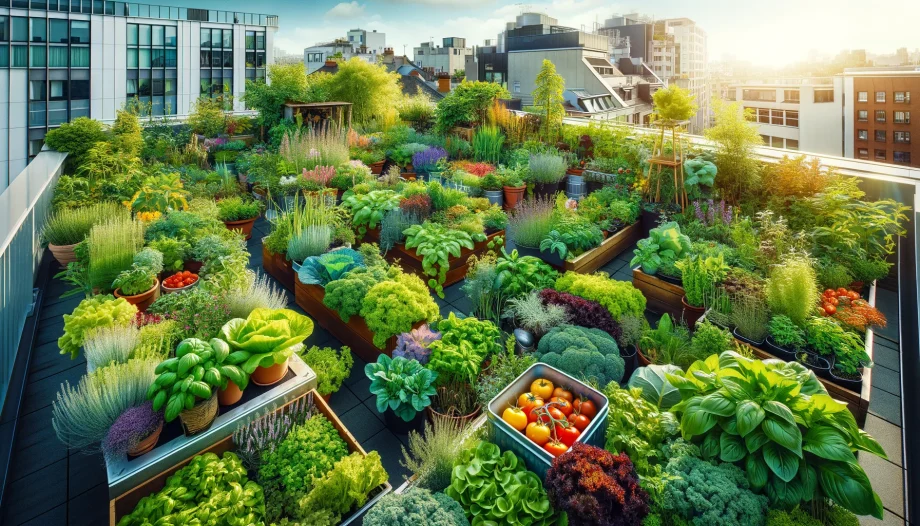 Edible Plants for Rooftop Gardens: 7 Easy Beginner Tips - Stay Green Garden