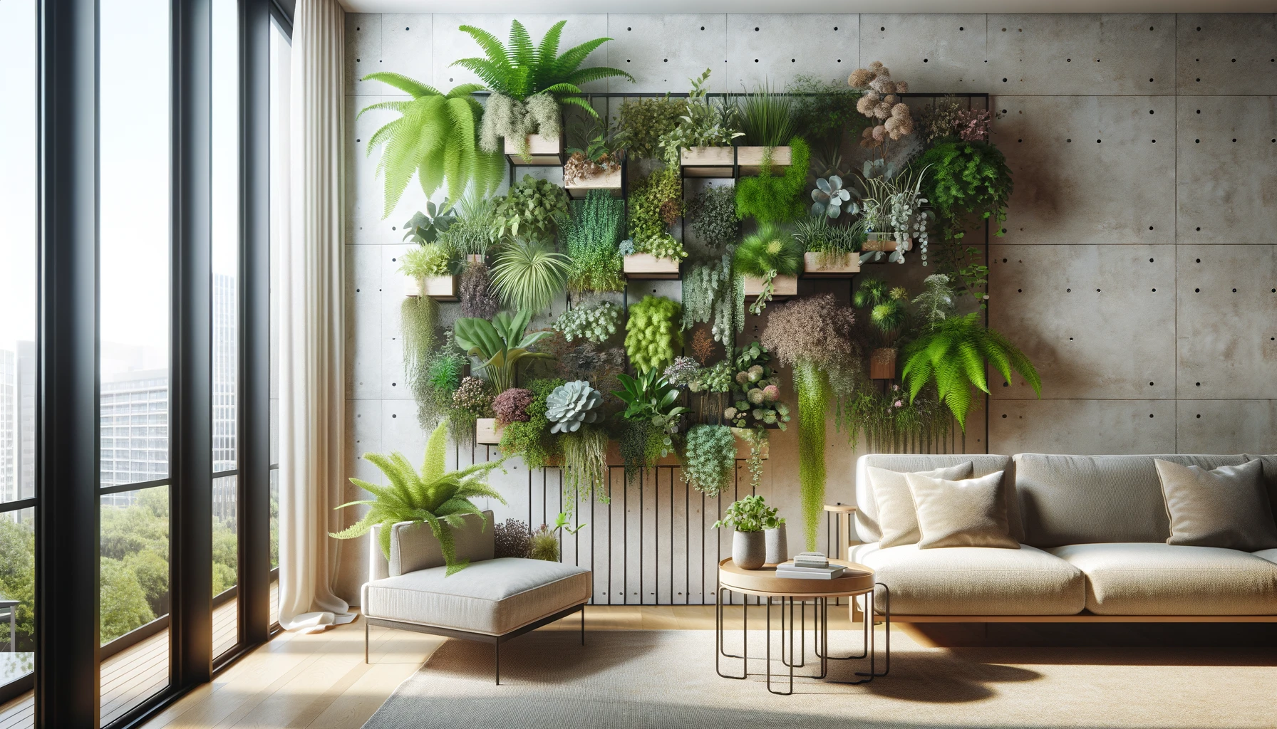 Image showcasing Vertical Apartment Gardening Benefits: Maximizing Space for Urban ...
