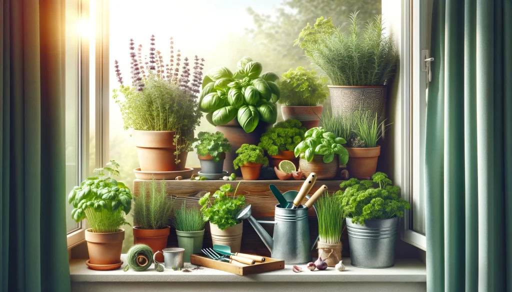 10 Easy to Grow Herbs for Your Apartment Kitchen Garden - Stay Green Garden