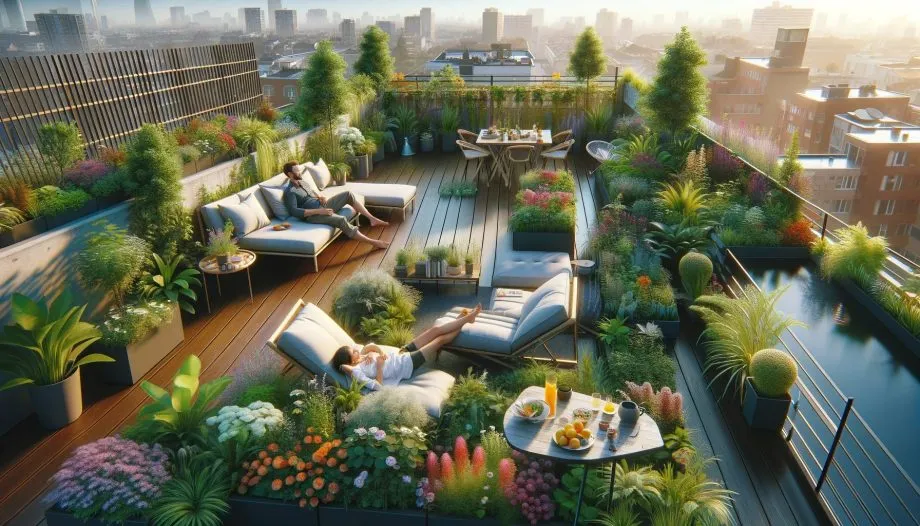 Designing Your Rooftop Garden for Leisure Time