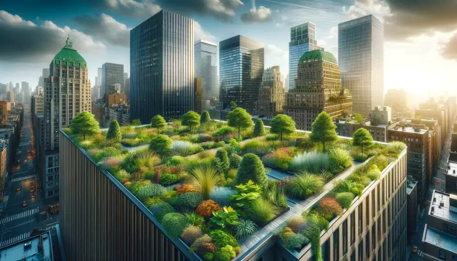 Rooftop Gardens and Sustainability Rooftop Gardens Manage Stormwater and Reduce Runoff