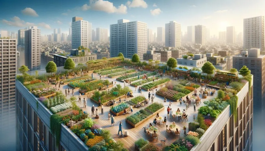 Community Health and Quality of Life in a Community Rooftop Garden