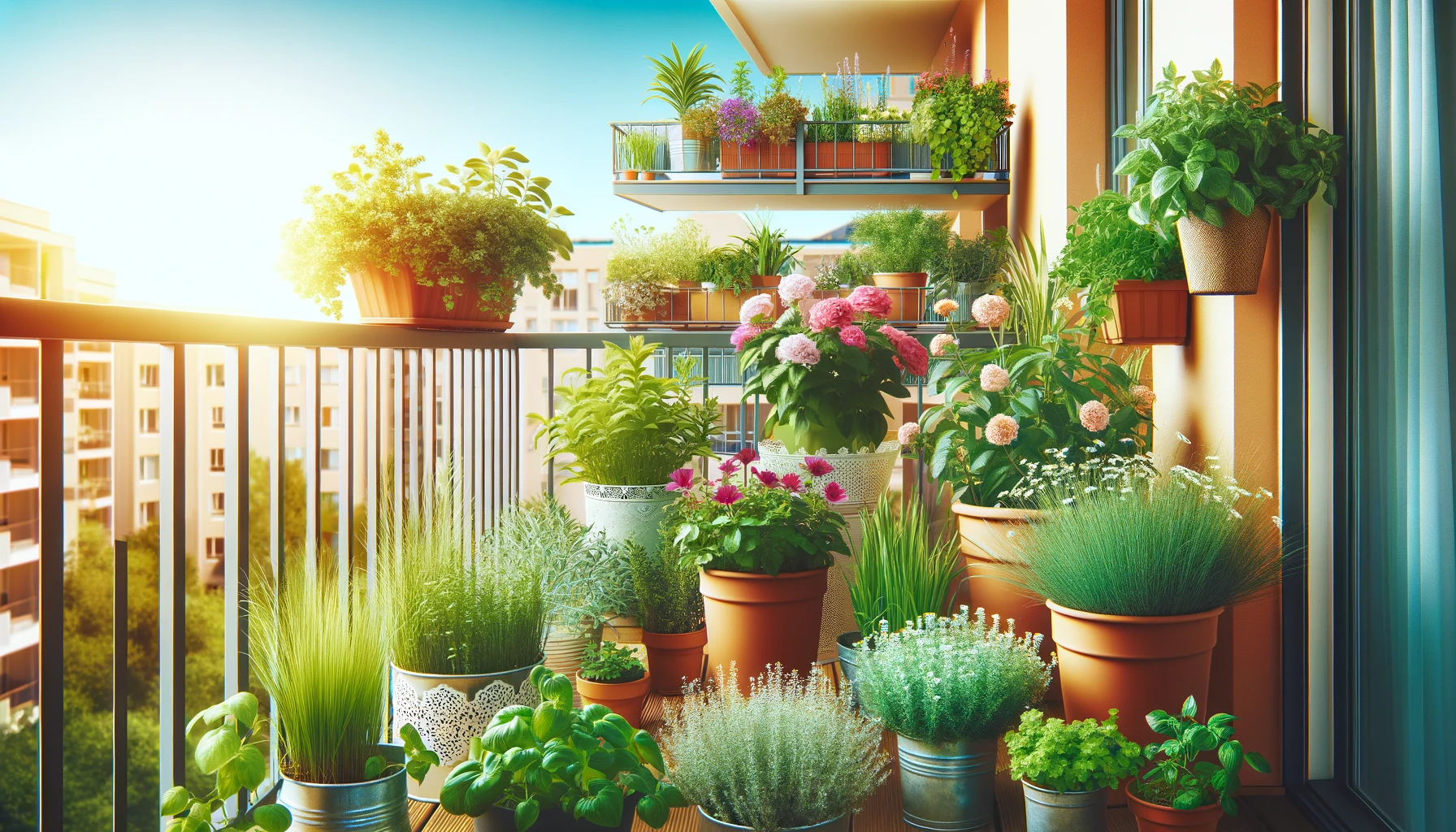 Apartment Balcony Plants