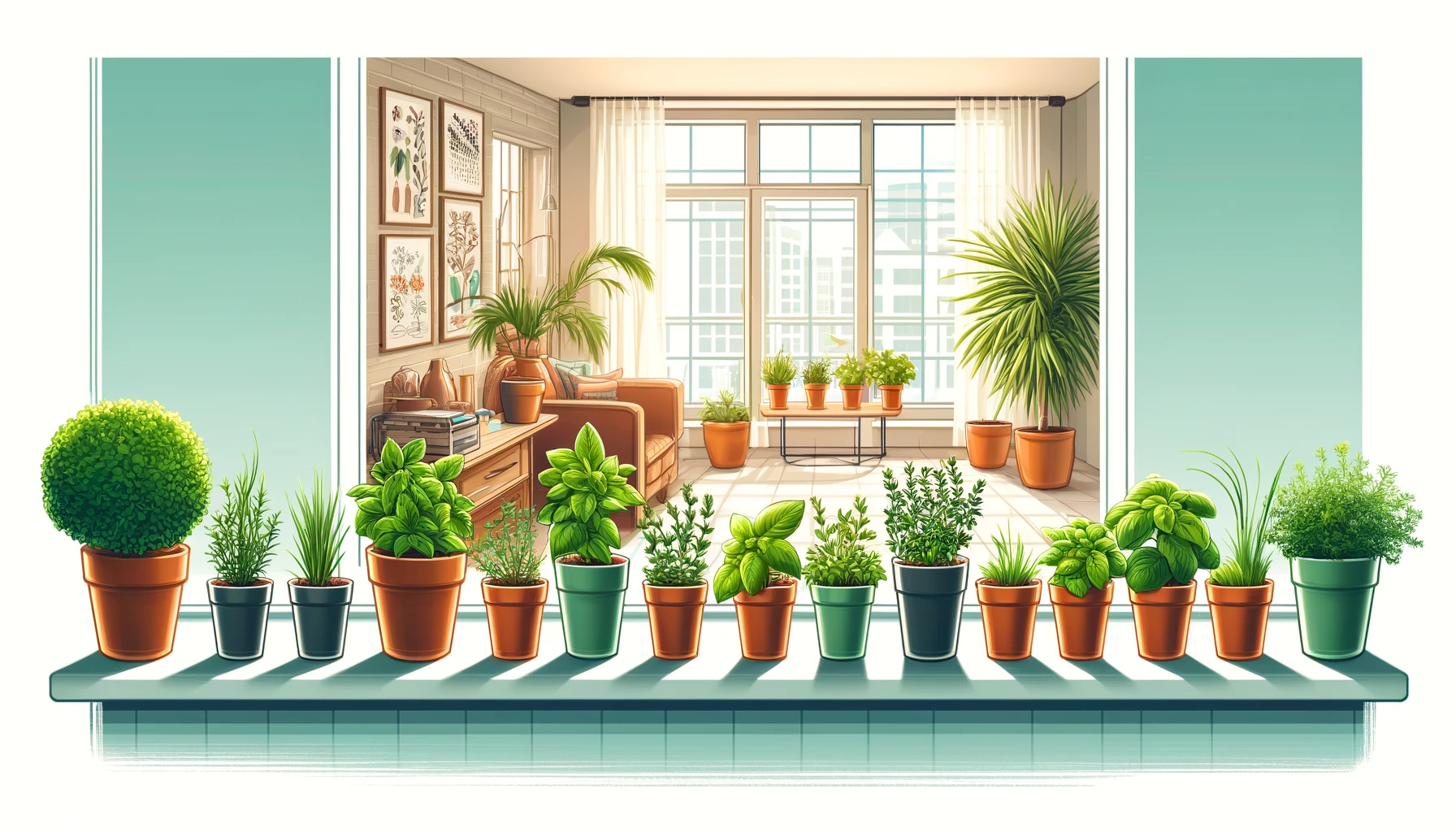 10 Easy to Grow Herbs for Your Apartment Kitchen Garden