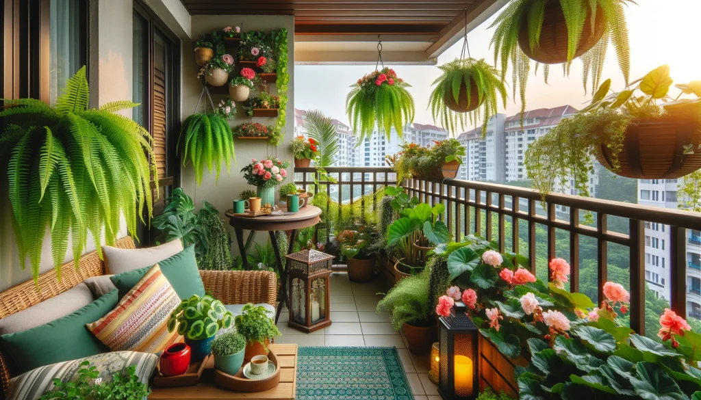 Plant Options for Balconies with Little Sunlight