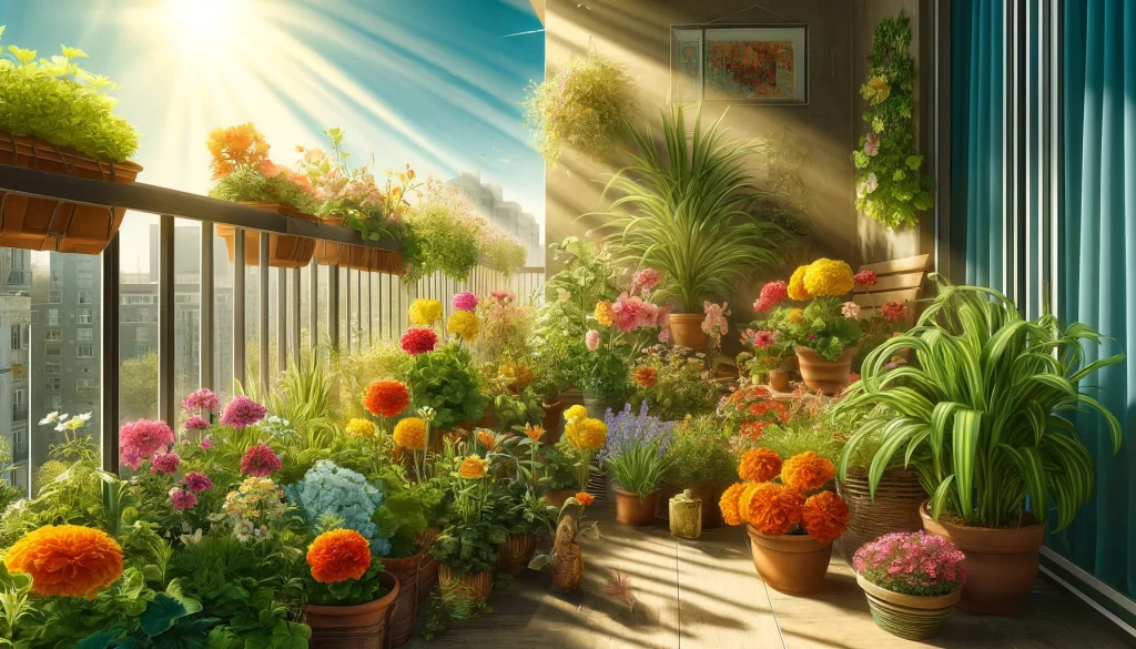 Plants That Thrive On Sunny Balconies