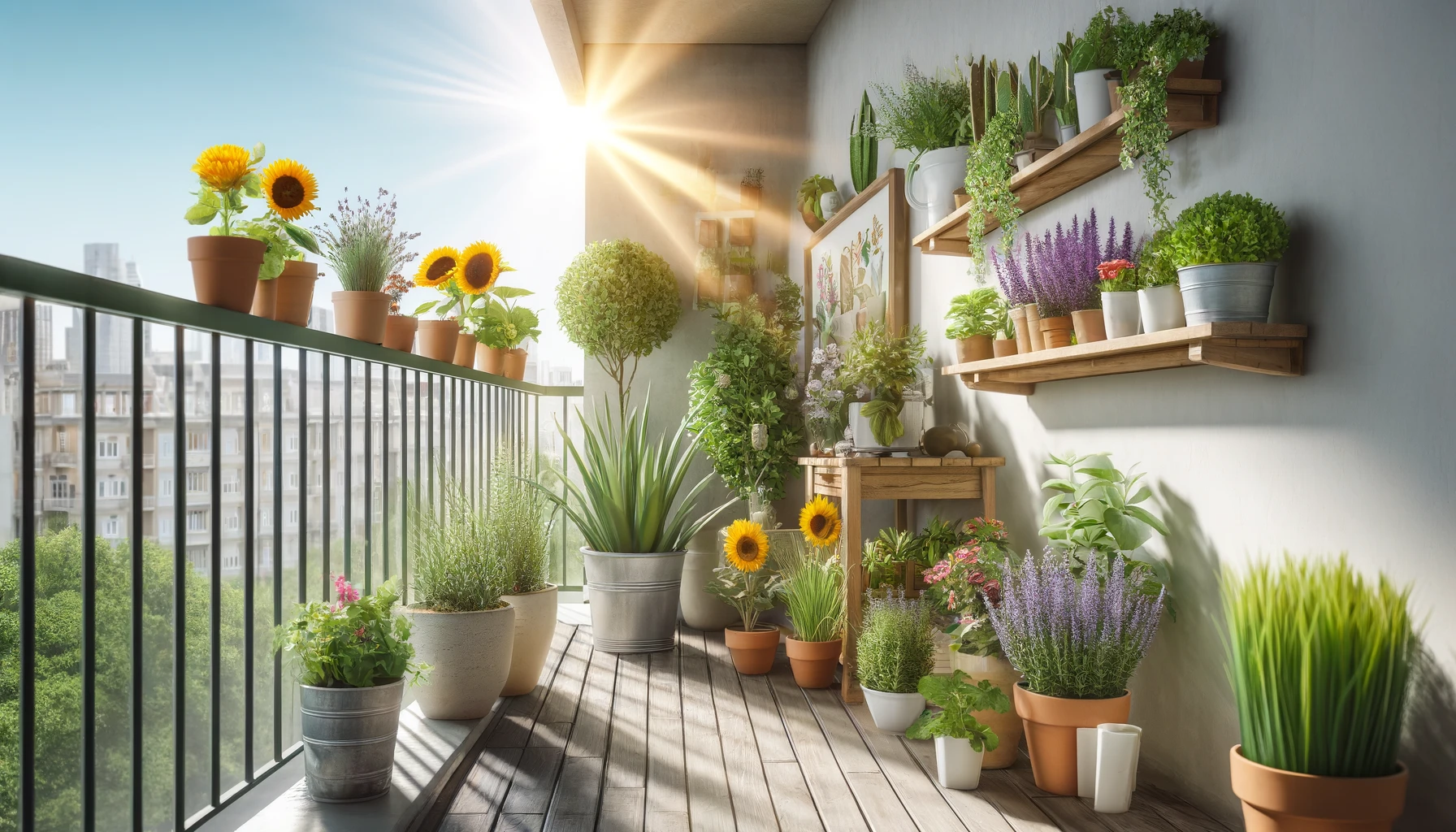 How to Choose the Right Plants for a Sunny Balcony