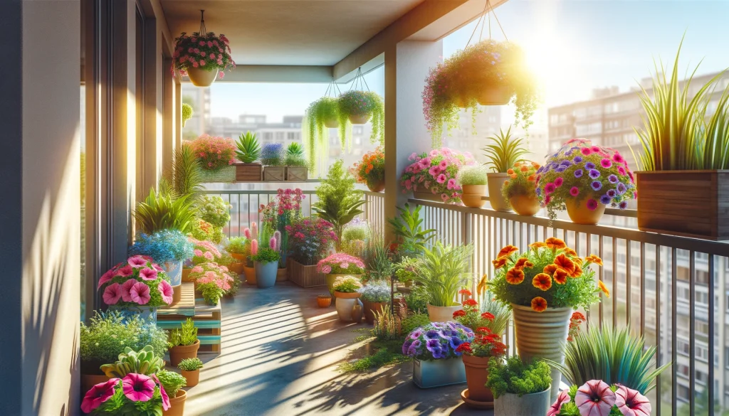 How to Choose the Right Plants for a Sunny Balcony
