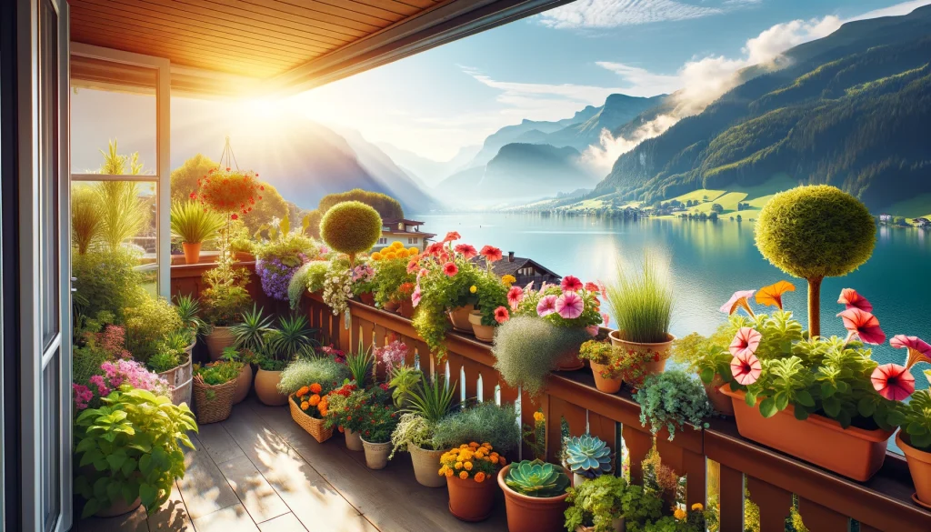 Outdoor Living Design Tips on a Sunny Balcony Garden