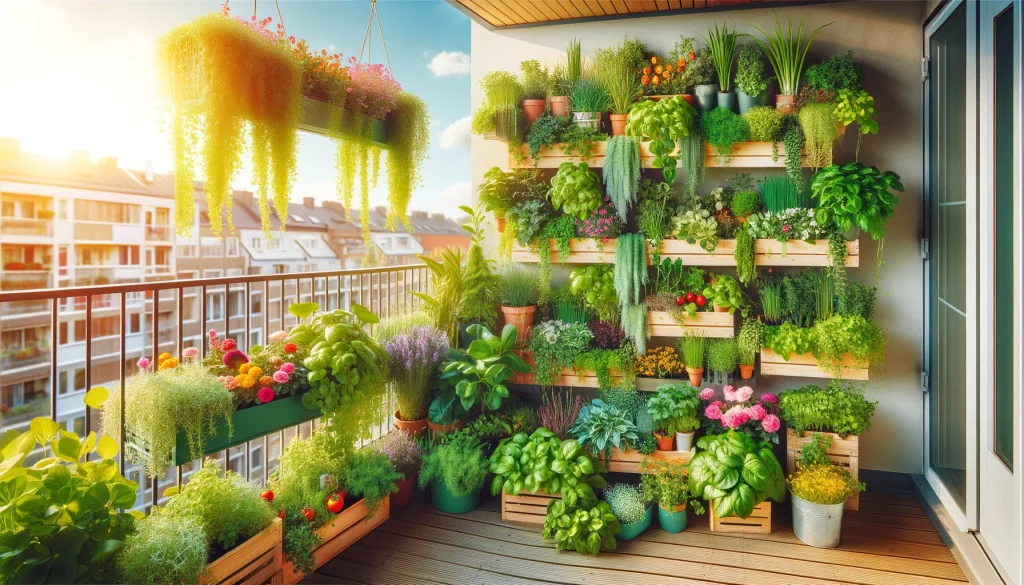 Building a Vertical Balcony Garden