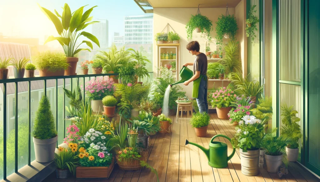 Balcony Watering