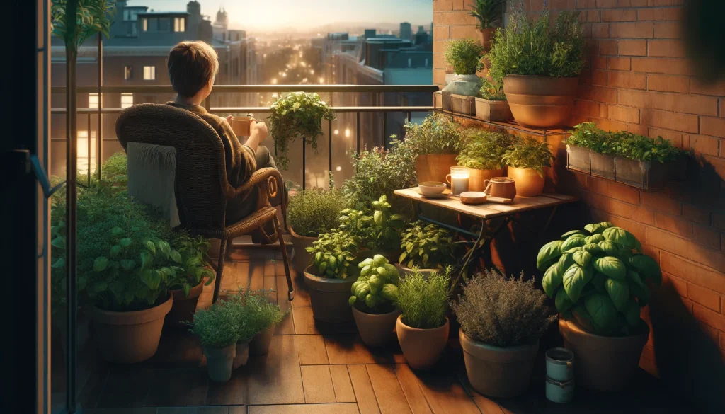 Growing Herbs on Balconies