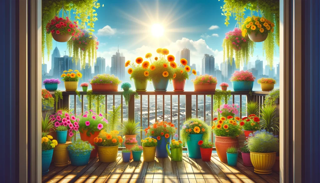 Flower Gardening on Balconies