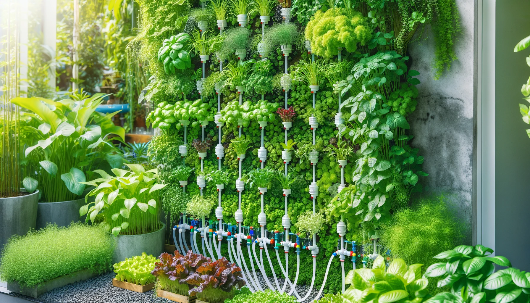 Vertical Garden Irrigation