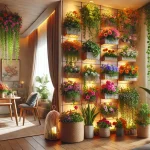 Creating a Vertical Flower Garden Indoors