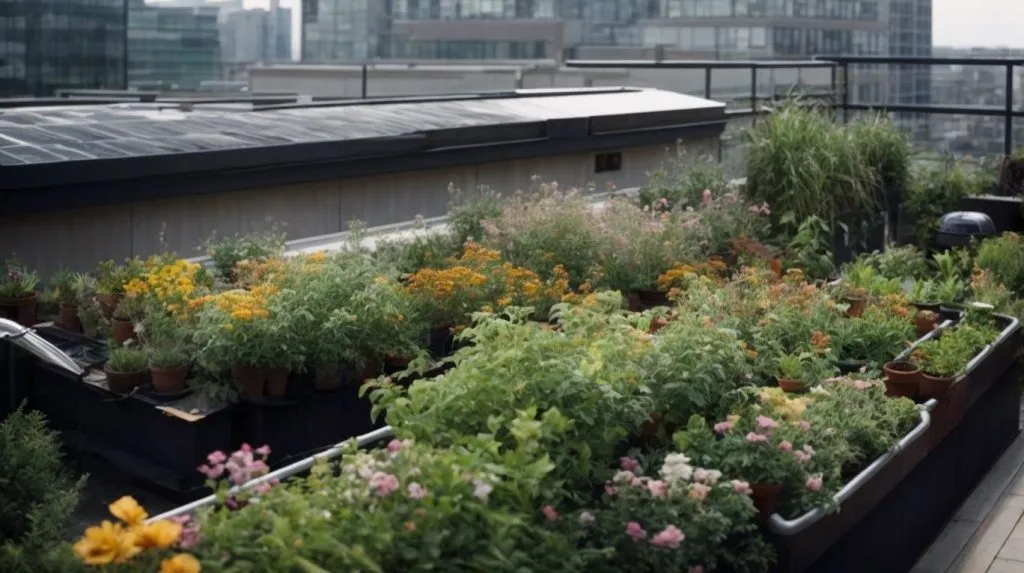 Watering Systems for Rooftop Gardens